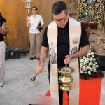 Bendición de la primera piedra de la futura Casa de Hermandad de los Dolores de Padul