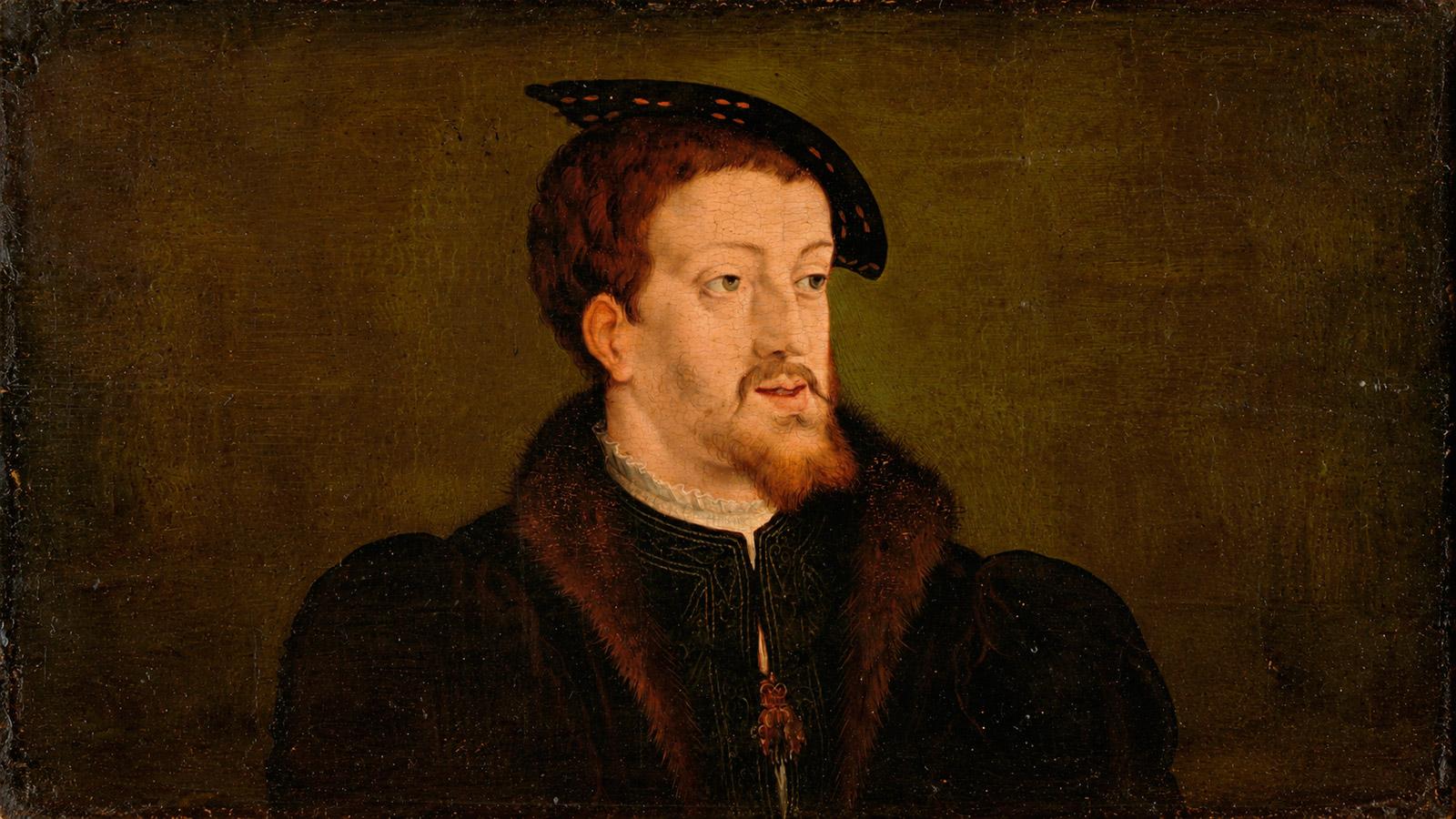 Retrato de Carlos V, vinculado por la tradición institucional de Padul con el origen de su Feria de Ganado