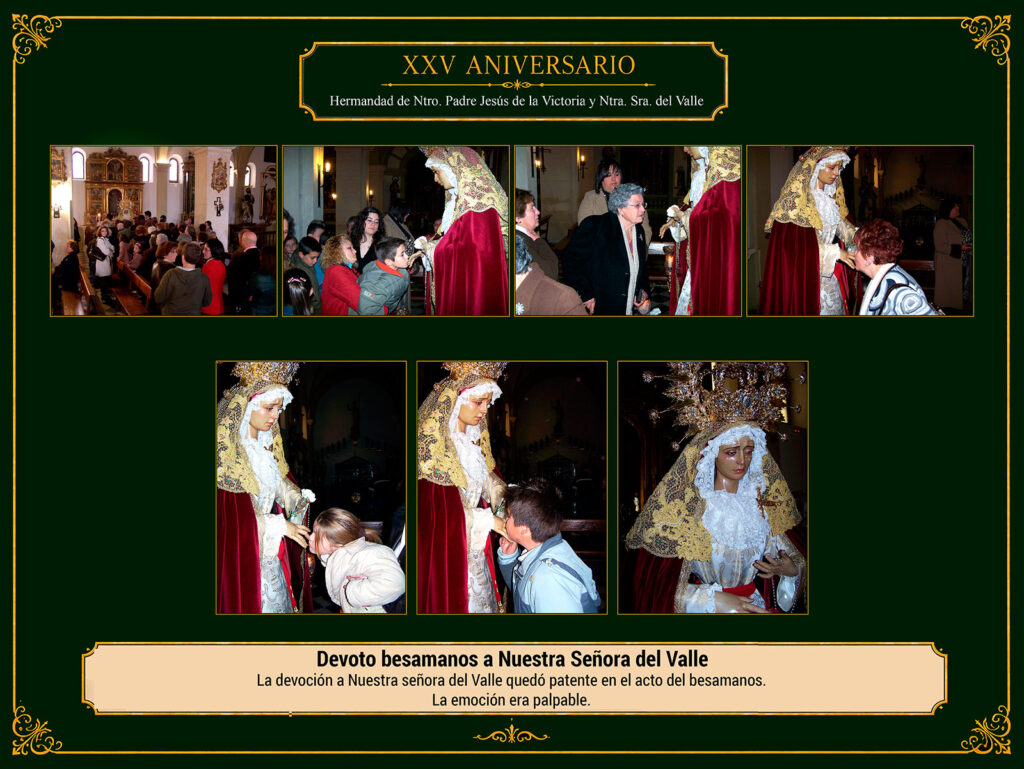 12 Besamanos a Ntra. Sra. del Valle