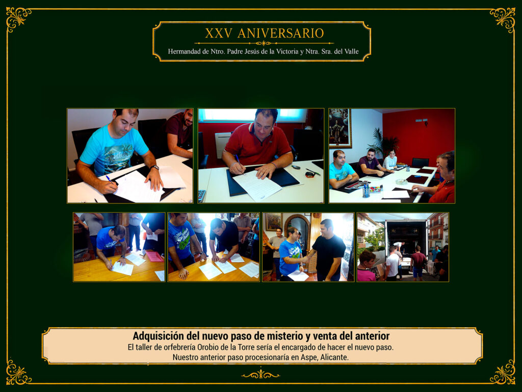 18 Adquisición del nuevo paso y venta del anterior
