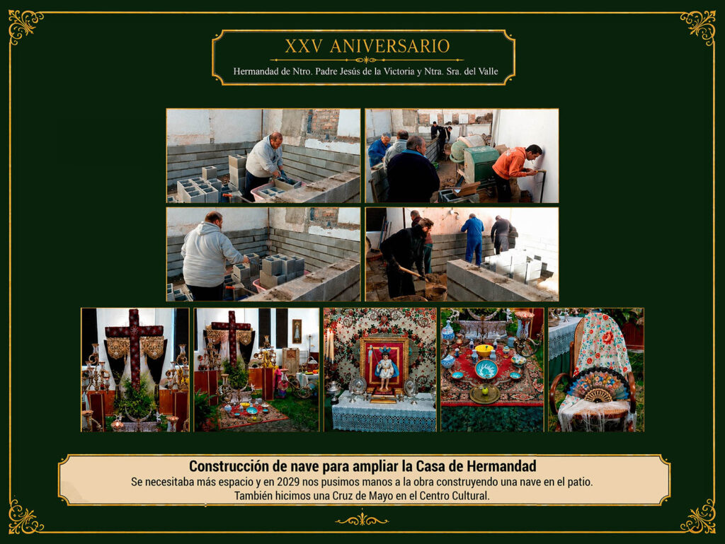 22 Construcción de nave para ampliar la Casa de Hermandad y Cruz de Mayo 2019