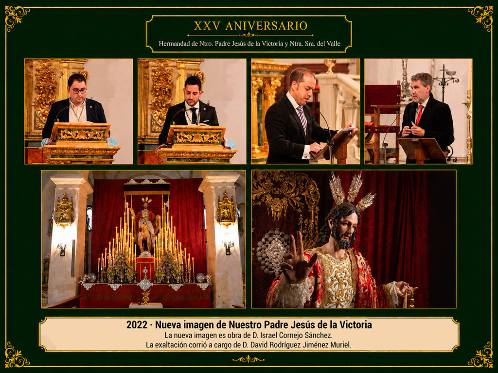 26 Presentación y bendición de la nueva imagen de Ntro. Padre Jesús de la Victoria