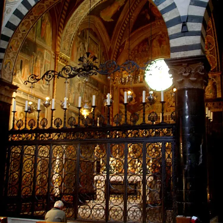 Capilla del Sacro Cingolo en la Catedral de Prato.