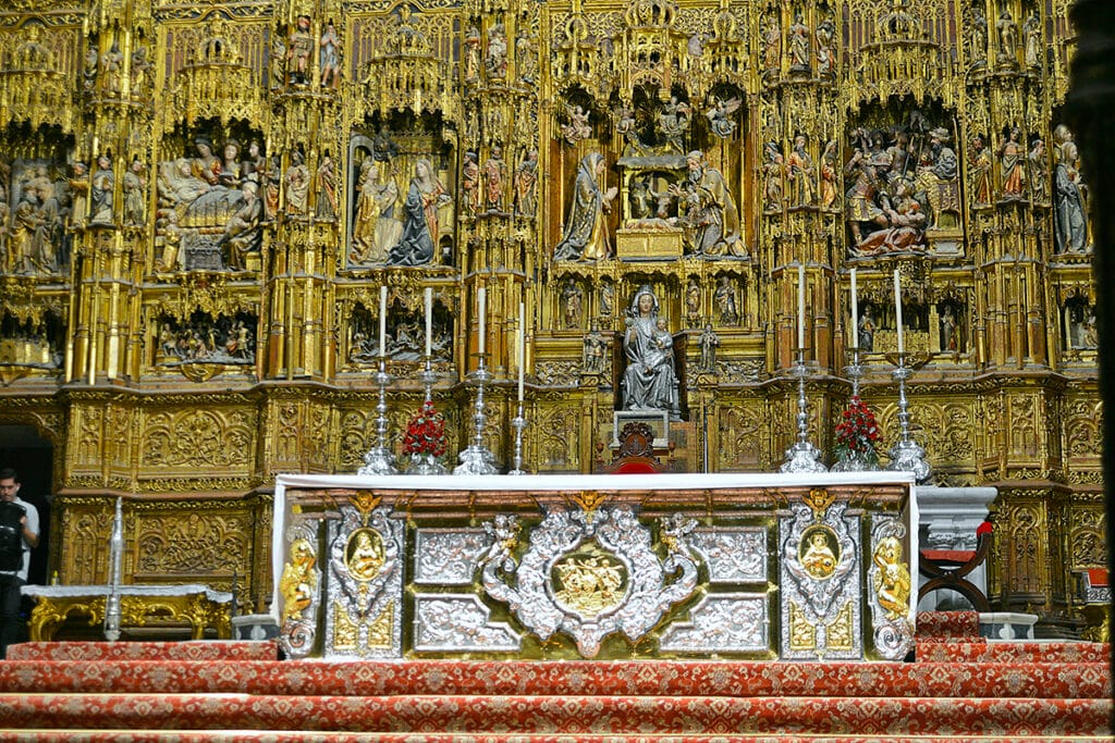 Retablo mayor de la Catedral de Sevilla