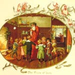 La llegada de Papá Noel.