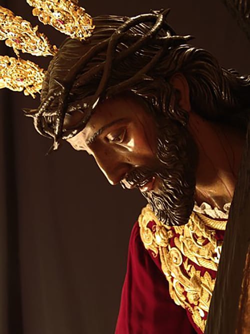 Imagen de Nuestro Padre Jesús Nazareno de los Pasos en el Monte Calvario.