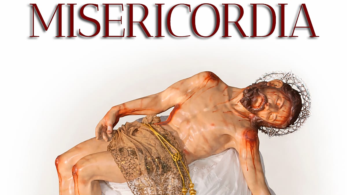 Cartel de los Cultos en honor al Santísimo Cristo de la Misericordia de Barcelona