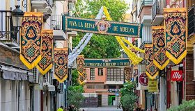 Huelva se viste de gala para el aniversario de la coronación de la   Virgen de la Esperanza