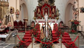 San Blas y la Virgen del Carmen en la Iglesia Parroquial de la Inmaculada en Dúrcal
