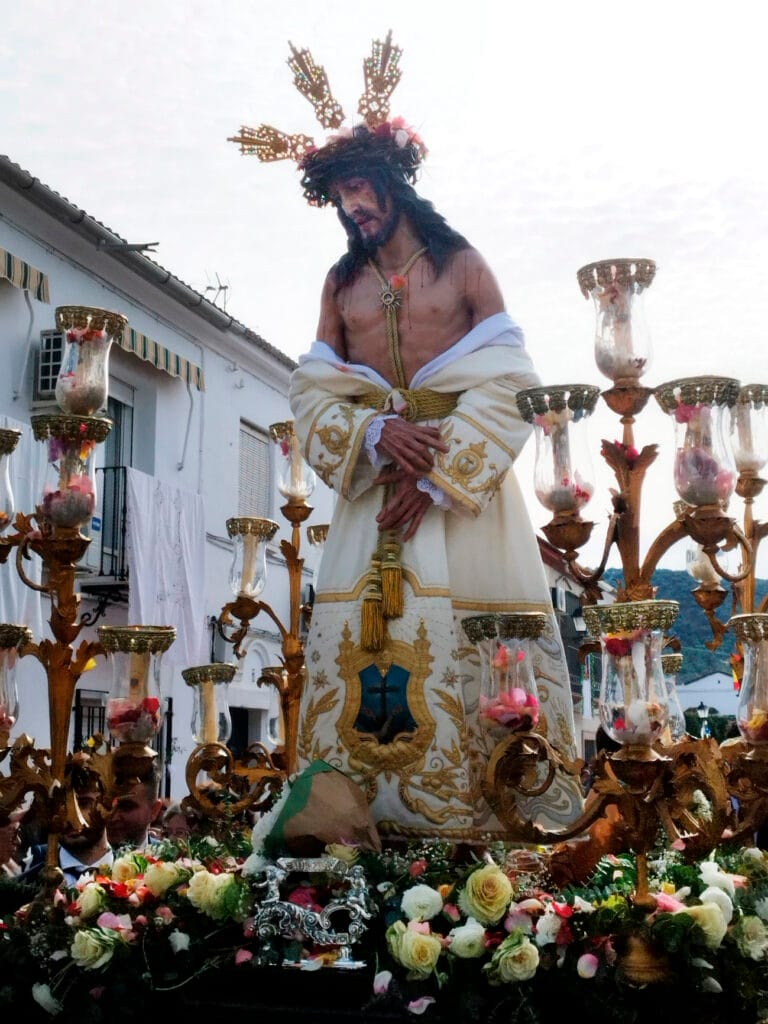 Procesión con el Santísimo Cristo de la Humildad