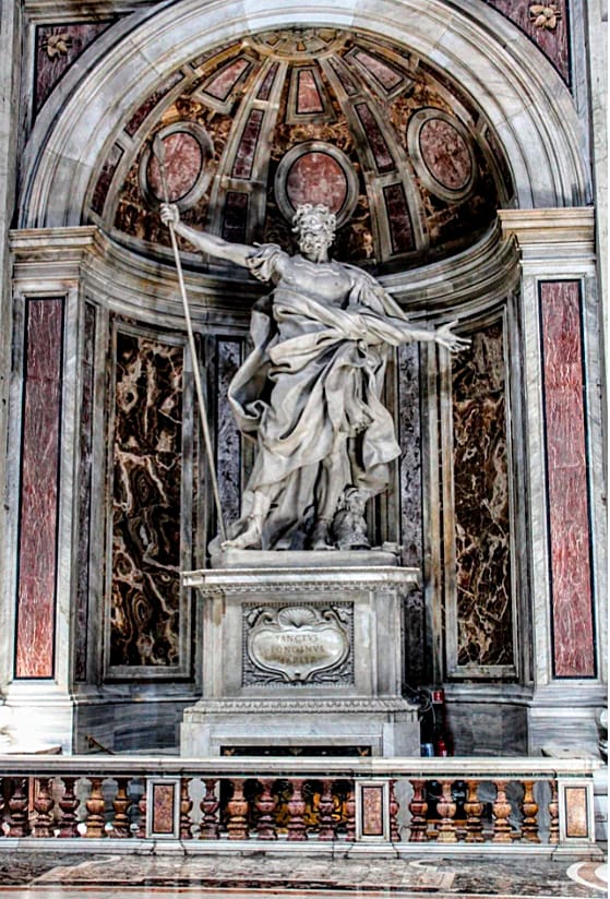 Saint Longinus, sculpture by Gian Lorenzo Bernini, 1638