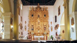 Interior de la Iglesia Parroquial Santa María la Mayor de Padul (GRanada)